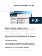 Fungsi Run Admin Di Win7