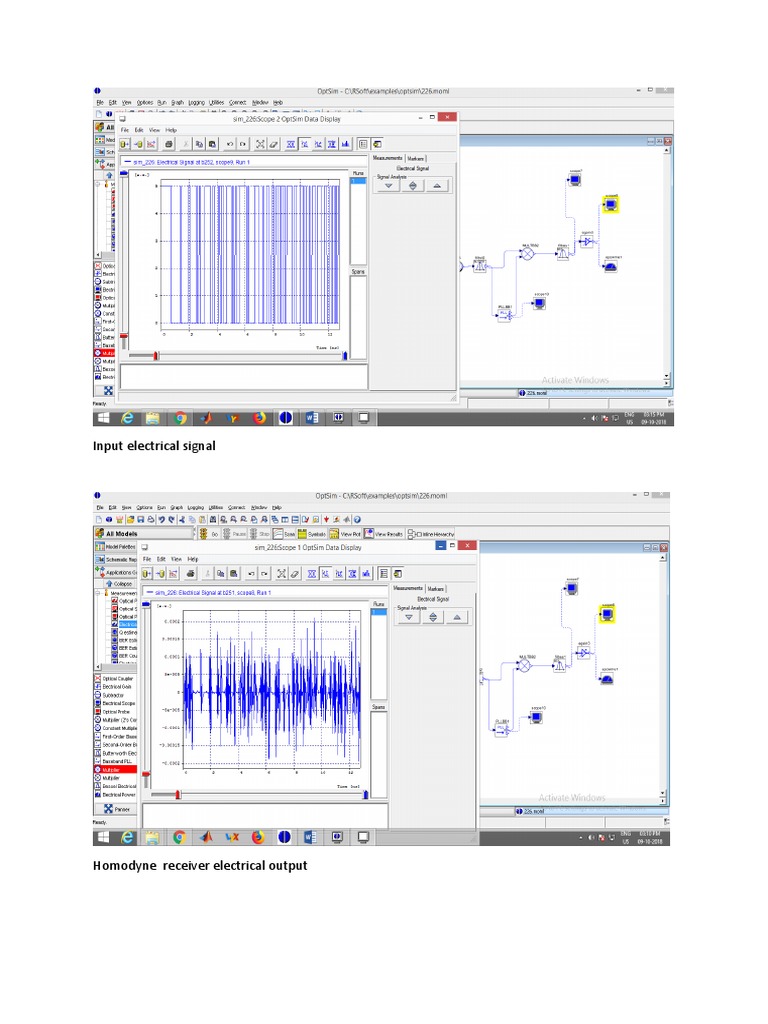 Input Electrical Signal | PDF