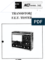 B&K 162 Transistor-Fet Tester