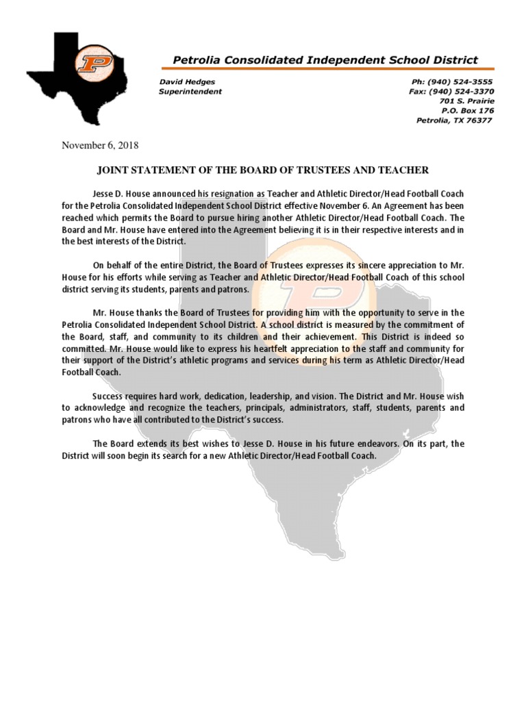 House Press Release PDF