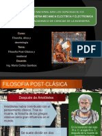 Semana 04 - Filosofía Postclásica y Medieval