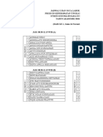 Daftar Kelompok Mahasiswa 3-5-2018