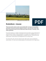 Solution - Reuse - The Science of Nuclear Energy - The Open University