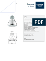 06# GROHE - Shower Head 100-5 PDF