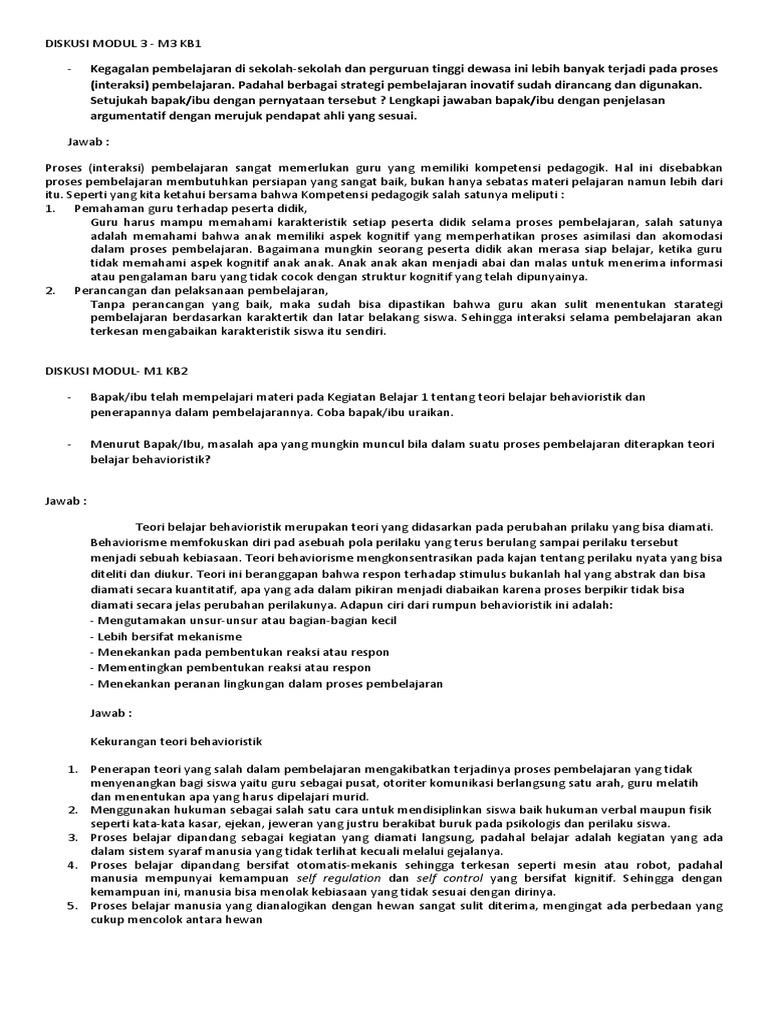 Tugas Tugas Diskusi Modul 3