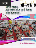 Exhibitions, Sponsorship and Event Management