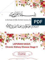 KIDNEY DISEASE STAGE V