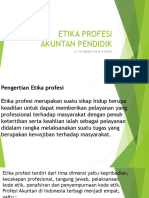 Etika Profesi (Akuntan Pendidik)