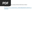 Information Technology Auditing 4th Edition Hall Solutions Manual