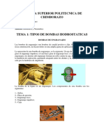 Tipos de Bomba y Fuerza de Corte en Troquelado