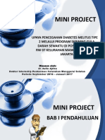 Mini Project Diabetes Mellitus