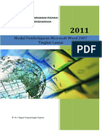 Modul Microsoft Word 2007 - Tingkat Lanjut PDF