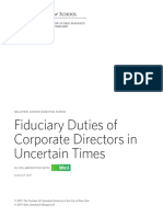 Millstein Fiduciary Duties