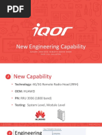 New Capability Announcement RRH HUAWEI 20160708