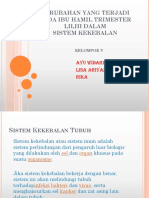 Perubahan Yang Terjadi Pada Ibu Hamil Trimester I, II, III