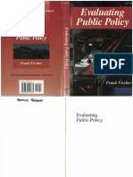 Frank Fischer - Evaluating Public Policy - 1999