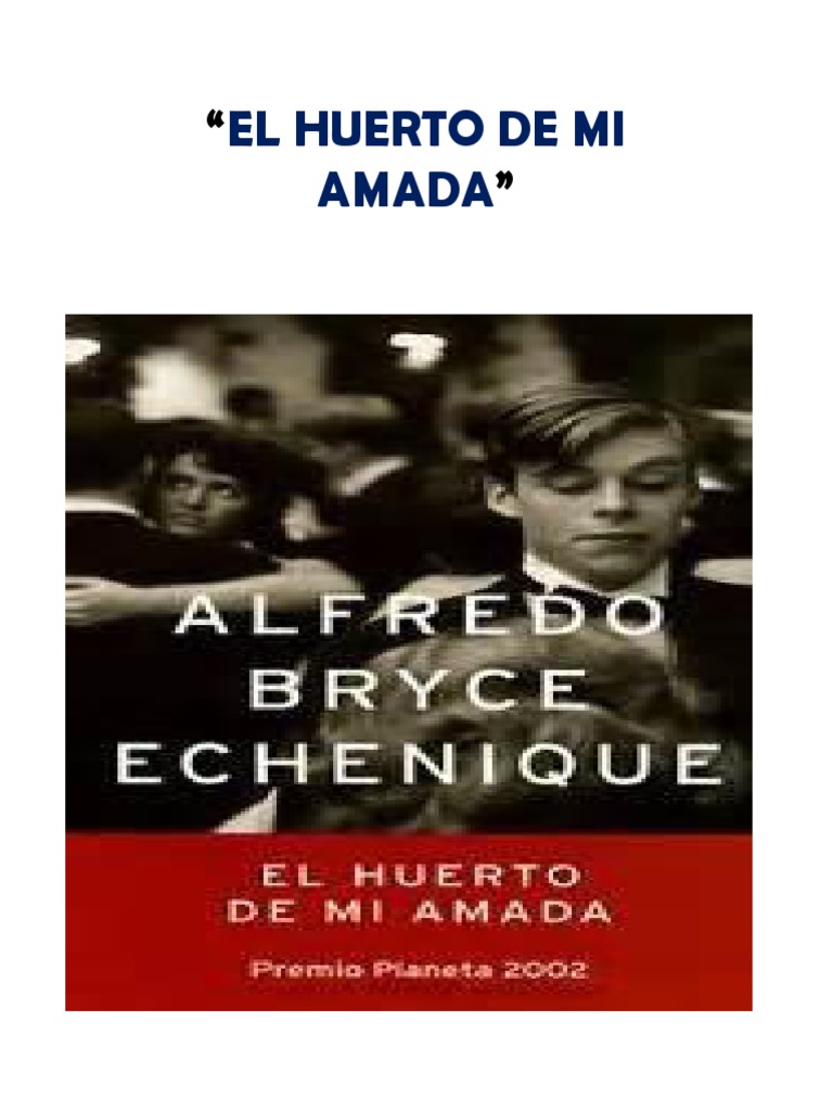 Alfredo Bryce Echenique..................................... PDF Amor