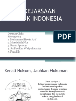 Peran Kejaksaan Republik Indonesia