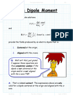 The Dipole Moment PDF