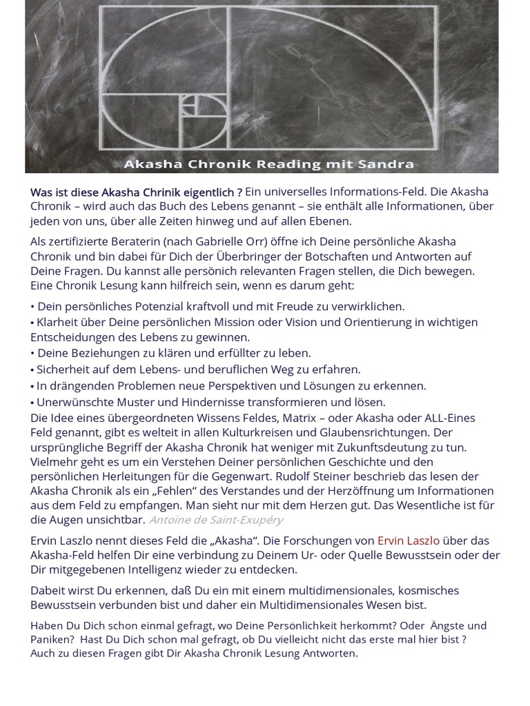 Akasha Chronik Lesen | PDF