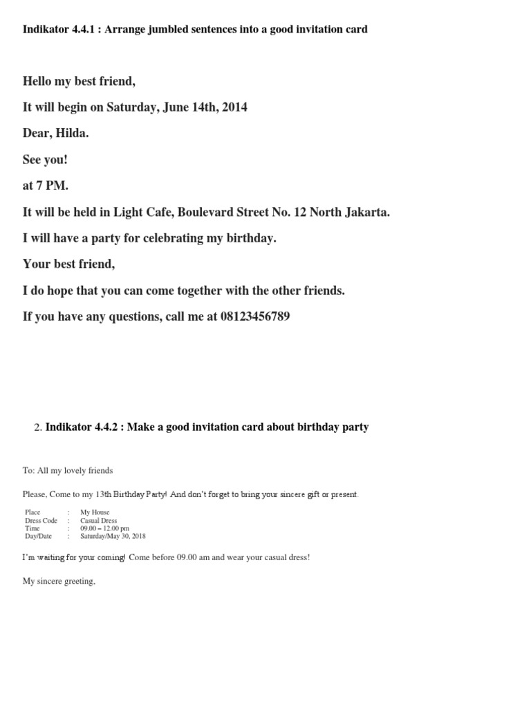 LKPD invitation