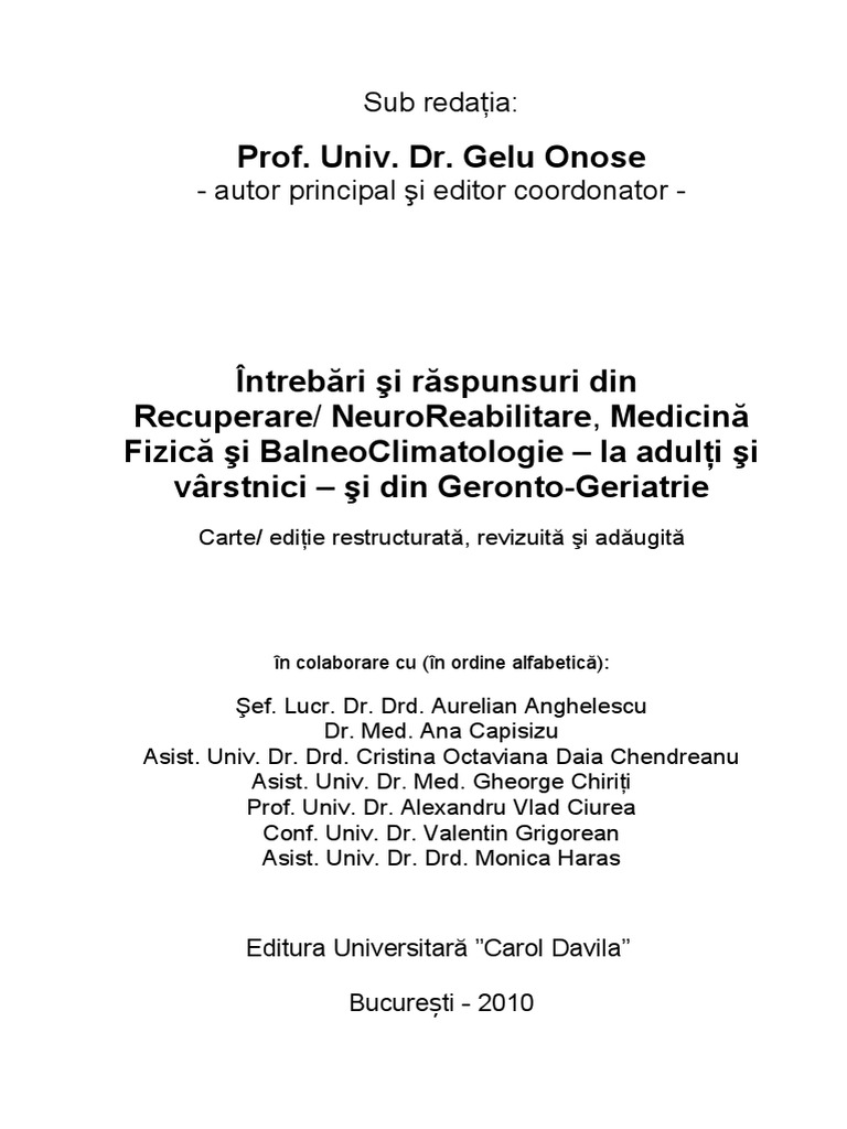 GRILE Gelu Onose PDF | PDF