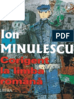 Minulescu Ion - Corigent La Limba Romana (Aprecieri) PDF