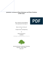 Quantitative Assessment of Player Performance... (Madan Gopal Jhanwar, MS, 201202018)