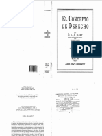 Hart, Regla de Reconocimiento y Validez Jurídica El Concepto de Derecho