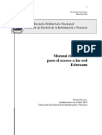 Eduroam. Manual de Usuario PDF