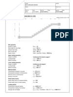 RC Stair Designrc Stair Design (Bs8110-1:1997) : Project Job Ref