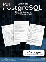 Postgresql: Complete