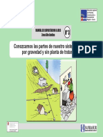 Conozcamos Las Partes de Nuestro Sistema de Agua Por Gravedad y Sin Planta de Tratamiento