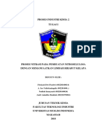 Proses Nitrasi Pada Pembuatan Nitroselulosa