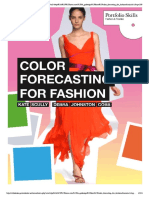 Color Forescasting Fashion