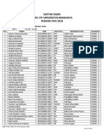 TOEFL Daftar Hadir