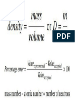 Holt Chemistry Formulas