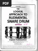 Intermediate Snare Drum Studies - Mitchell Peters | PDF