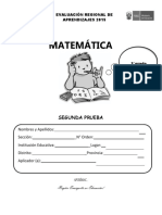 Evaluación Regional De matematica