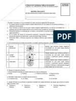 TALLER DE RECUPERACIÓN CUARTO PERIODO BIOLOGÍA 8°