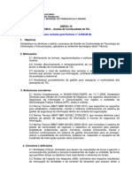 TRT4 - Gestão de Continuidade de TIC