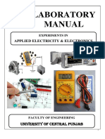 AEE Applied Electricity and Electronics Lab Manual (Revised 2018)