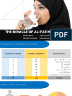 Presentasi Bahasa Inggris 7 Menit - The Miracle of Al-Fathihah Water