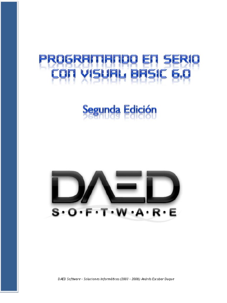 Curso Avanzado de Visual Basic 6.0 | PDF | Ventana (informática) | Básico