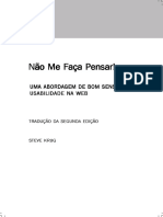 Não Me Faça Pensar - Steve Krug - Resenha PDF