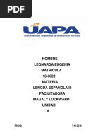 Tarea 1 de Didactica de La Lengua Española