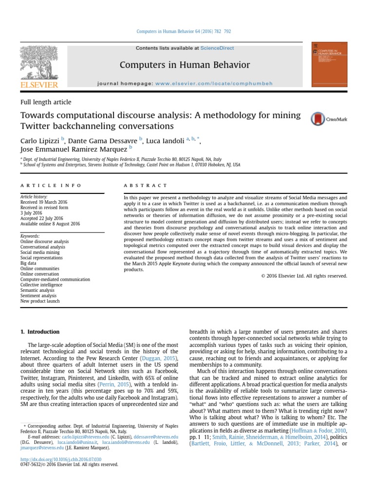 Backchanneling Conversations | PDF | Social Media | Popular Culture ...