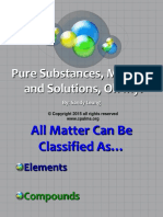 Presentation Pure Substances Mixtures and Solutions Oh My