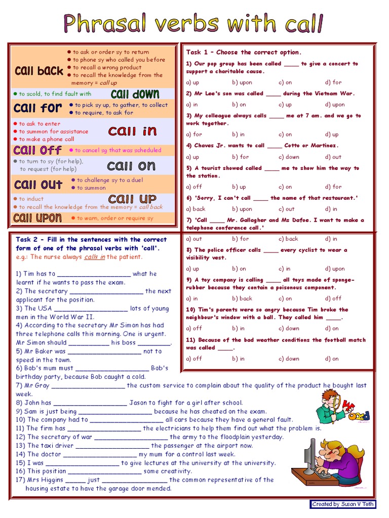 Phrasal Verbs with 