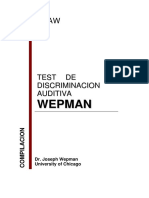 Test de Discriminacion Auditiva de Wepman PDF